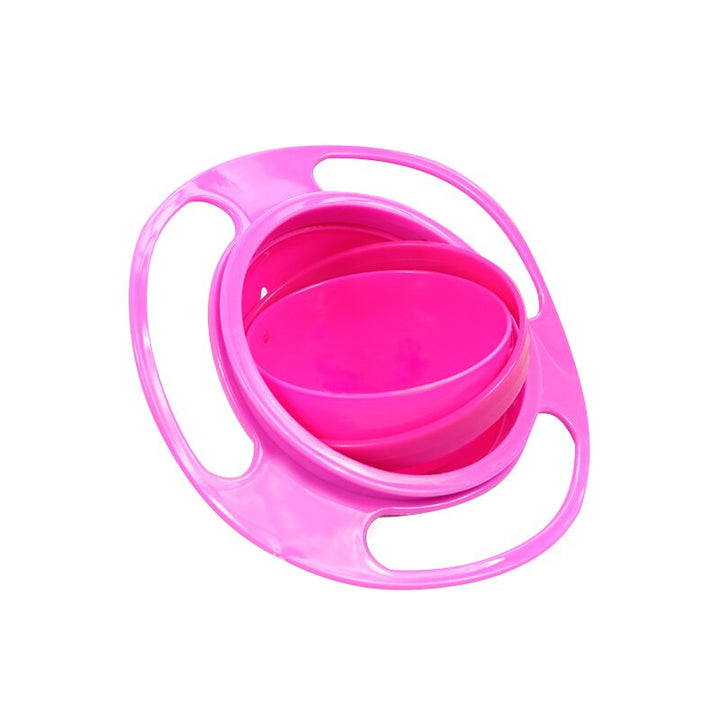 360 Degrees Rotatable Gyro Training Snack Bowl - OrdinaryBasics