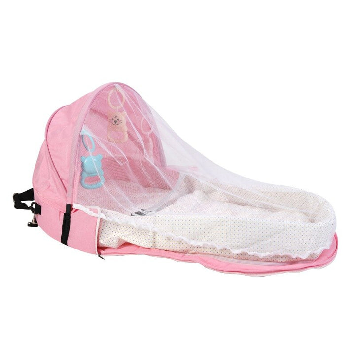 Multipurpose Foldable Baby Bed with Mosquito Net - OrdinaryBasics