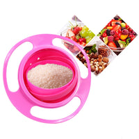 360 Degrees Rotatable Gyro Training Snack Bowl - OrdinaryBasics