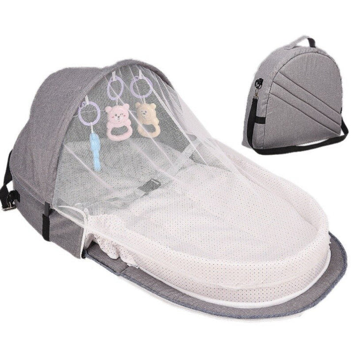 Multipurpose Foldable Baby Bed with Mosquito Net - OrdinaryBasics