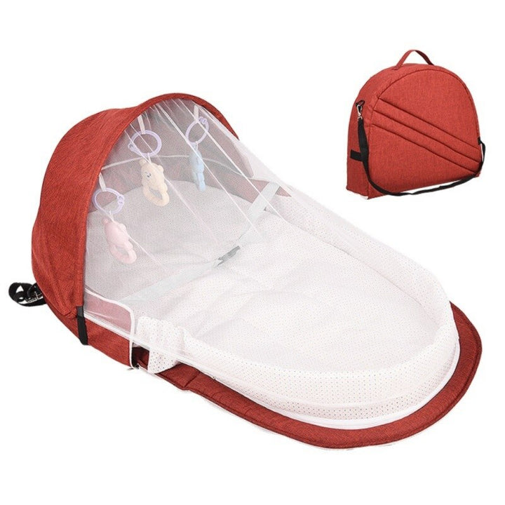 Multipurpose Foldable Baby Bed with Mosquito Net - OrdinaryBasics